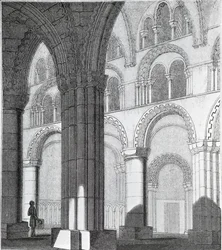 View of Durham Cathedral Nave